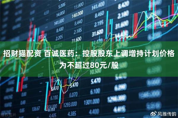 招财猫配资 百诚医药：控股股东上调增持计划价格为不超过80元/股