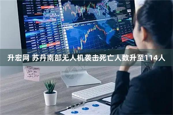 升宏网 苏丹南部无人机袭击死亡人数升至114人